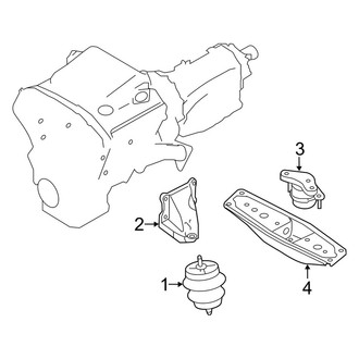 Infiniti OE - Engine & Transmission Mounting (RWD)