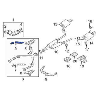 Infiniti G35 OEM Exhaust Parts | Systems, Tips, Pipes — CARiD.com