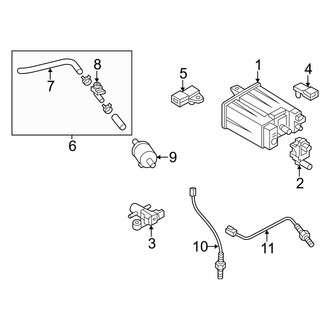 Infiniti OE - Emission System - Emission Components