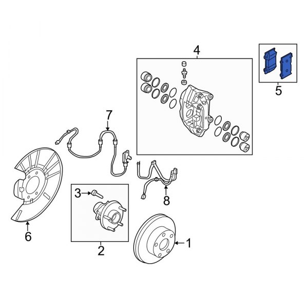 Disc Brake Pad Set