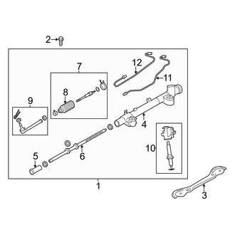 Infiniti OE - Steering Gear & Linkage