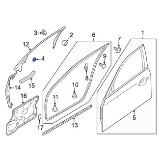 Infiniti OE - Front Door Plug