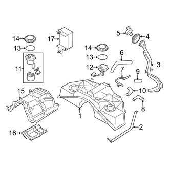 Infiniti OE - Fuel System Components