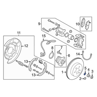 Infiniti OE - Rear CV Joint Washer