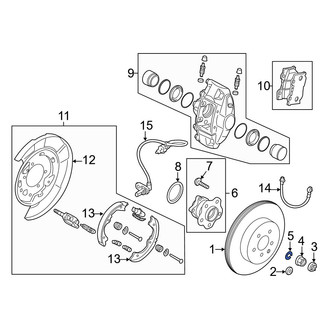 Infiniti OE - Rear CV Joint Washer