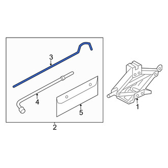 Infiniti OE - Floor Jack Handle