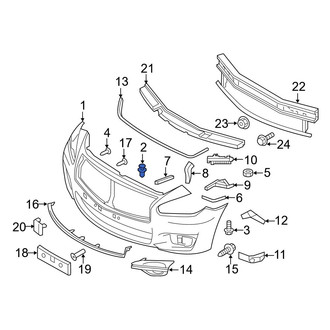 Infiniti OE - Bumper Cover Retainer