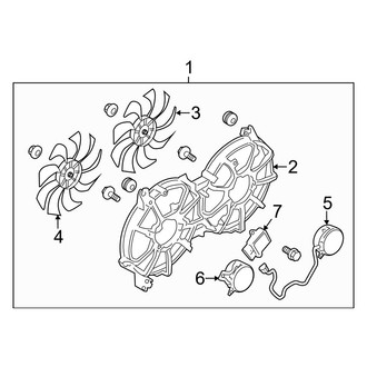 Infiniti OE - Cooling Fan (3.7)