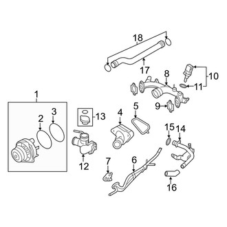 Infiniti OE - Cooling - Water Pump