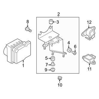 Infiniti OE - Electrical - ABS Components (Hybrid)