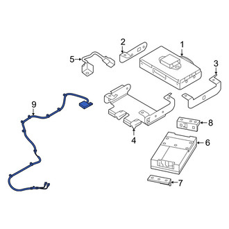 Infiniti OE - GPS Navigation System Antenna
