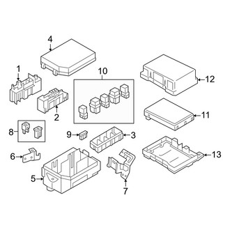 Infiniti OE - Electrical - Fuse & Relay (Engine Compartment), (Hybrid)