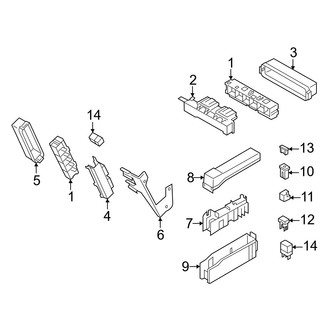 Infiniti OE - Electrical - Fuse & Relay (Body), (Hybrid)