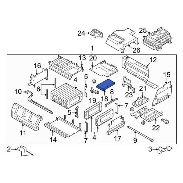 Drive Motor Battery Pack Control Module