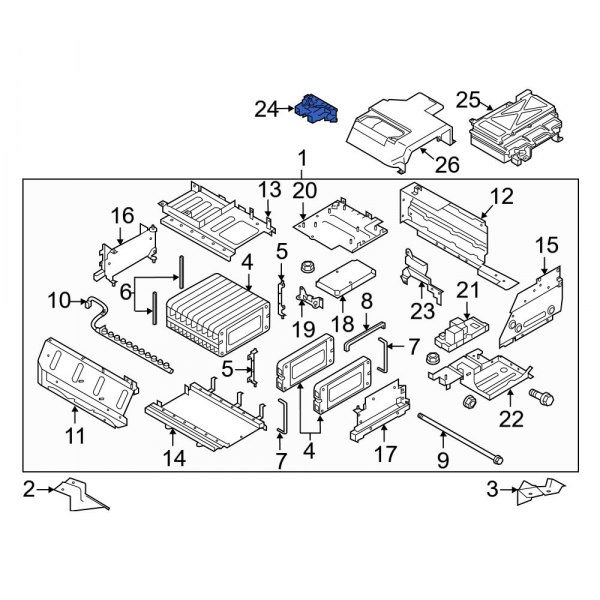 Drive Motor Battery Pack Disconnect Switch