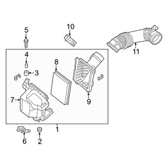 Infiniti OE - Engine - Air Intake (5.6L)