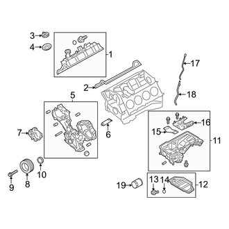 Infiniti OE - Engine Parts (5.6)