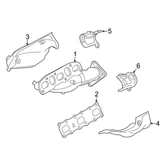 Infiniti OE - Exhaust System - Manifold (3.7)