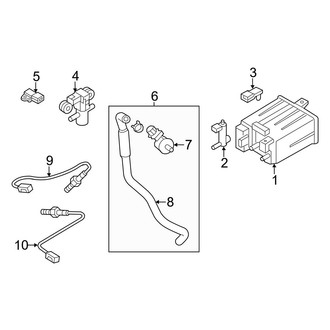 Infiniti OE - Emission System - Emission Components