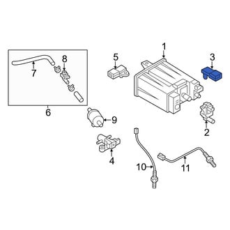 Infiniti OE - Evaporative Emissions System Pressure Sensor