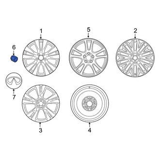 Infiniti OE - Wheel Lug Nut
