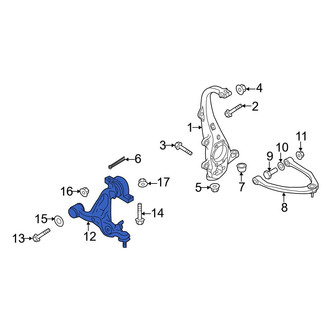 Infiniti OE - Front Right Lower Suspension Control Arm