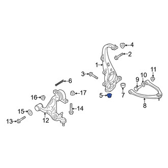 Infiniti OE - Suspension Control Arm Nut