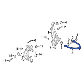 Infiniti OE - Front Right Upper Suspension Control Arm