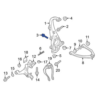 Infiniti OE - Lower Steering Knuckle Bolt