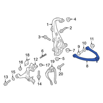 Infiniti OE - Front Left Upper Suspension Control Arm