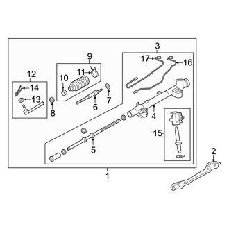 Infiniti OE - Steering Gear & Linkage (3.7 / 5.6)