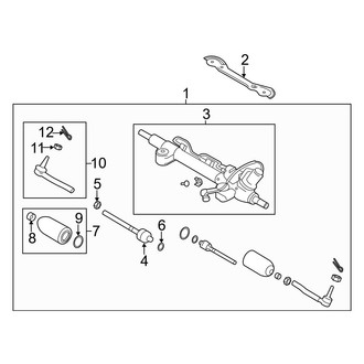 Infiniti OE - Steering Gear & Linkage (Hybrid)