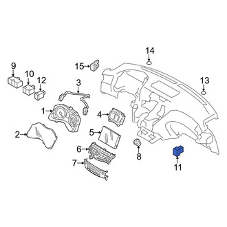Infiniti OE - Right Trunk Lid Release Switch