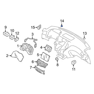 Infiniti OE - Sun Load Temperature Sensor