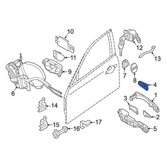 Infiniti OE - Front Left Exterior Door Handle Cover