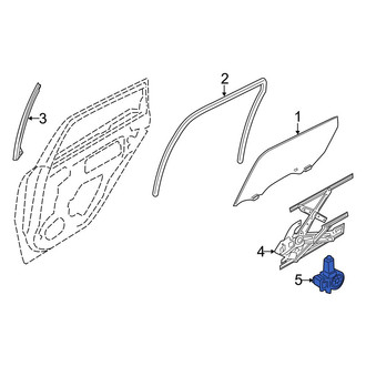 Infiniti OE - Rear Left Window Motor