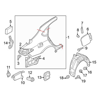 Infiniti OE - Quarter Panel & Components