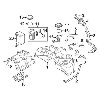 Infiniti OE - Fuel System Components