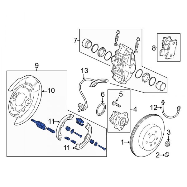 Parking Brake Assembly