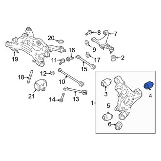 Infiniti OE - Rear Suspension Knuckle Bushing