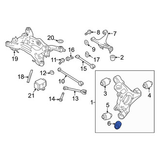 Infiniti OE - Rear Lower Suspension Knuckle Bushing
