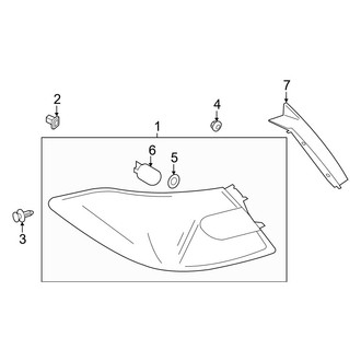 Infiniti OE - Rear Lamps - Tail Lamps