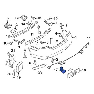 Infiniti OE - Rear Parking Aid Sensor