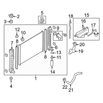 Infiniti OE - Cooling - Radiator & Components