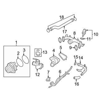 Infiniti OE - Cooling - Water Pump