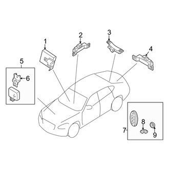 Infiniti OE - Electrical - Keyless Entry Components