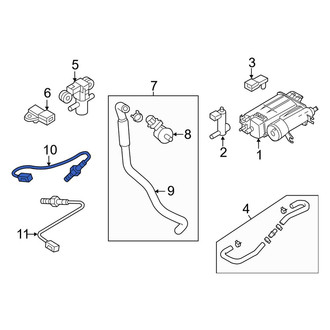 Infiniti OE - Front Oxygen Sensor