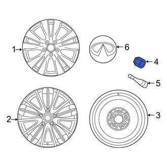 Infiniti OE - Wheel Lug Nut