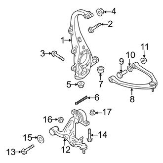 Infiniti OE - Front Suspension - Suspension Components