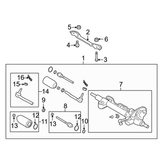 Infiniti OE - Steering Gear & Linkage
